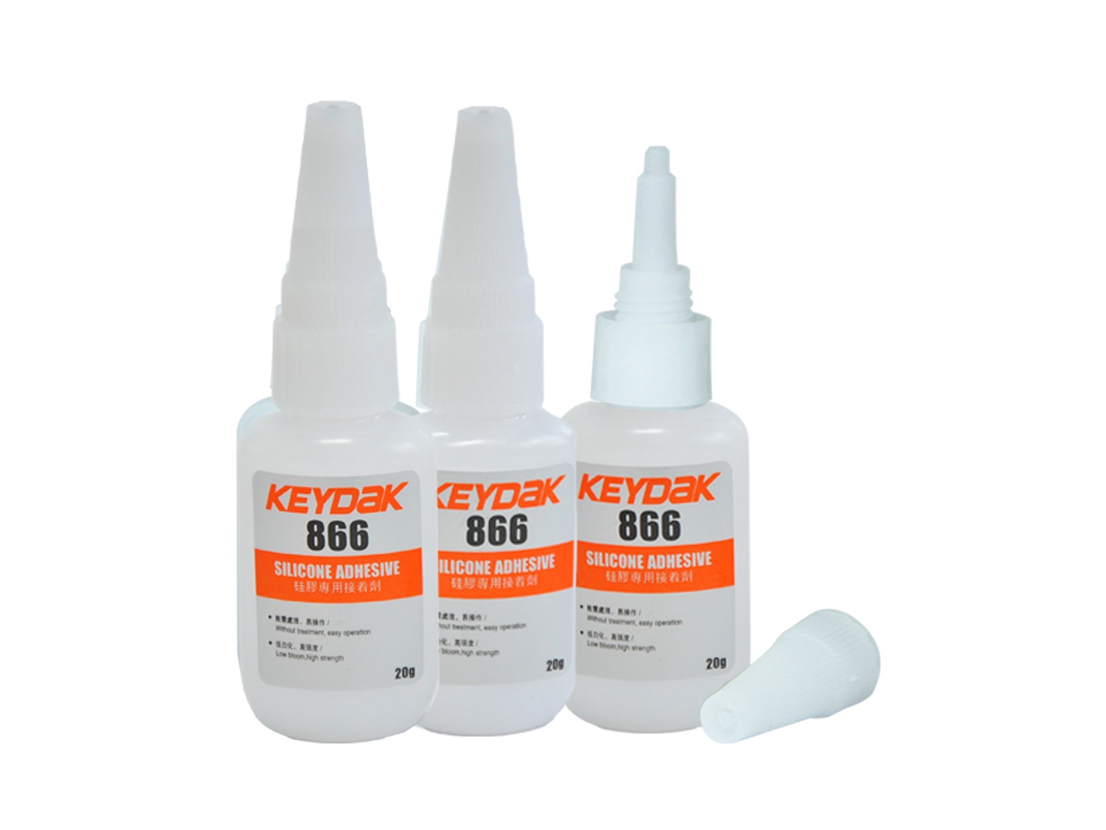 硅胶粘PMMA亚克力-快干型-866